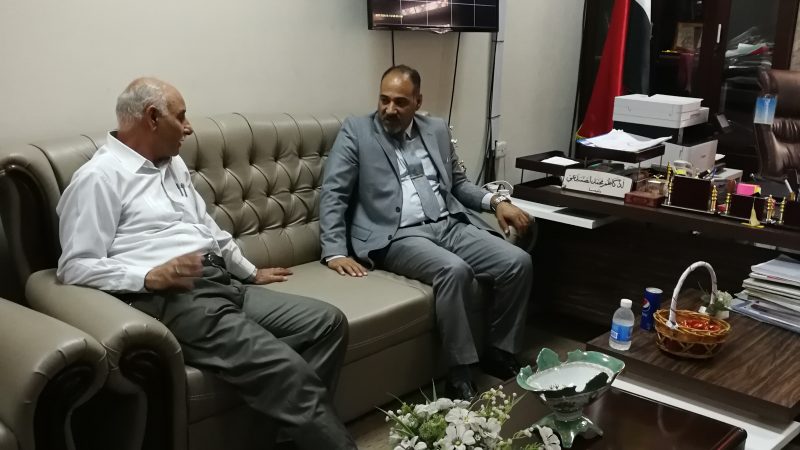 زيارة تفــقدية للسيد رئيس جامعة