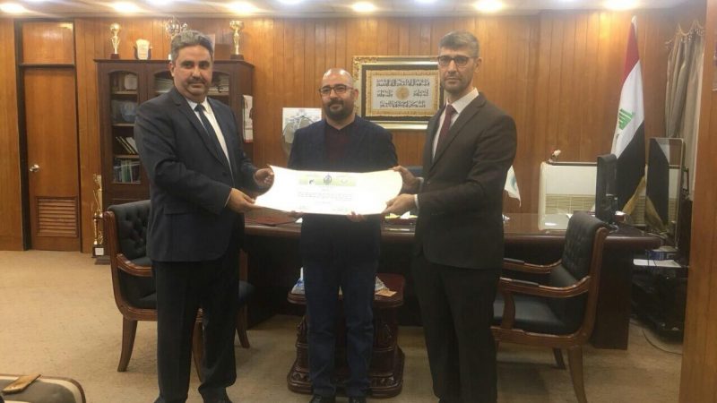 تحتضن كلية التقنيات الاحيائية ندوة علمية لبعثة الفلبرايت للاستاذ الزائربالتعاون مع كلية الهندسة